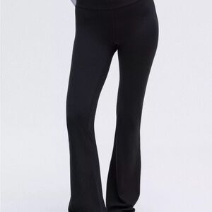 Lululemon High-rise Black Flared Leggings